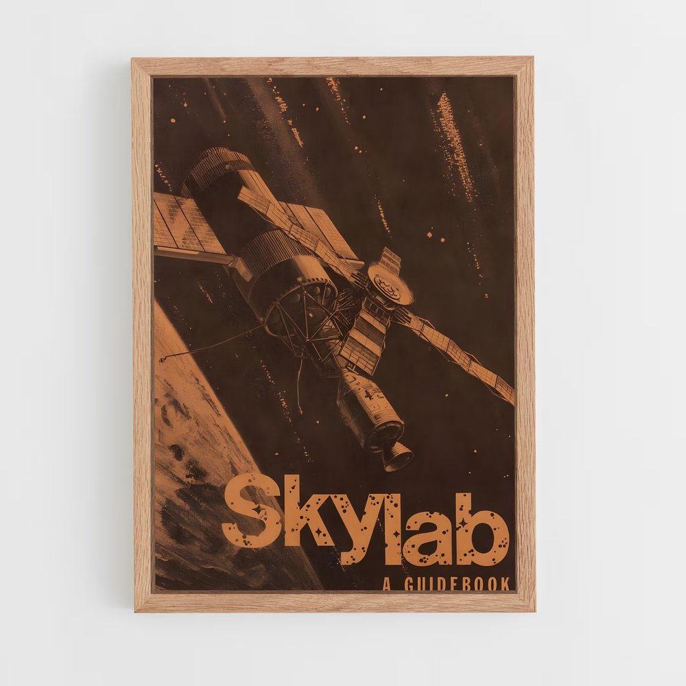 Poster envoûtant vintage de la NASA – affiche Espace rétro (vue 4)